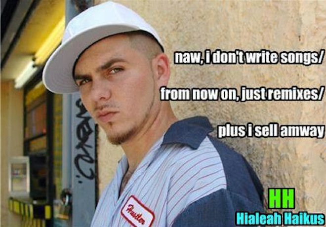 pitbull hialeah haikus